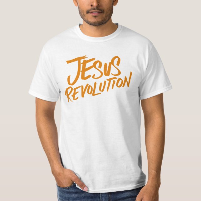 T-shirt de la révolution Jésus (Devant)