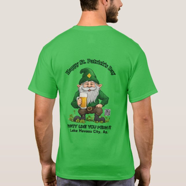 T-shirt de la Saint Patrick (Dos)