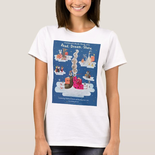 T-shirt de la Semaine du livre pour enfants 2020 (Devant)