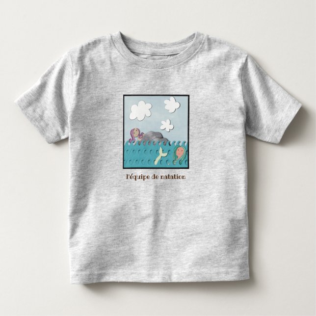 T-shirt de la sirène (Devant)