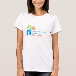 T-shirt de la société de nettoyage personnalisé