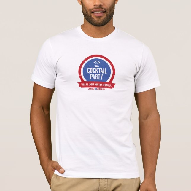 T-shirt de la soirée Cocktail masculine officielle (Devant)