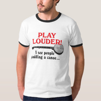 T-shirt de la sonnerie des hommes plus bruyants de