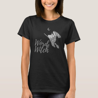 T-Shirt de la sorcière de Word - Design 2 (noir)