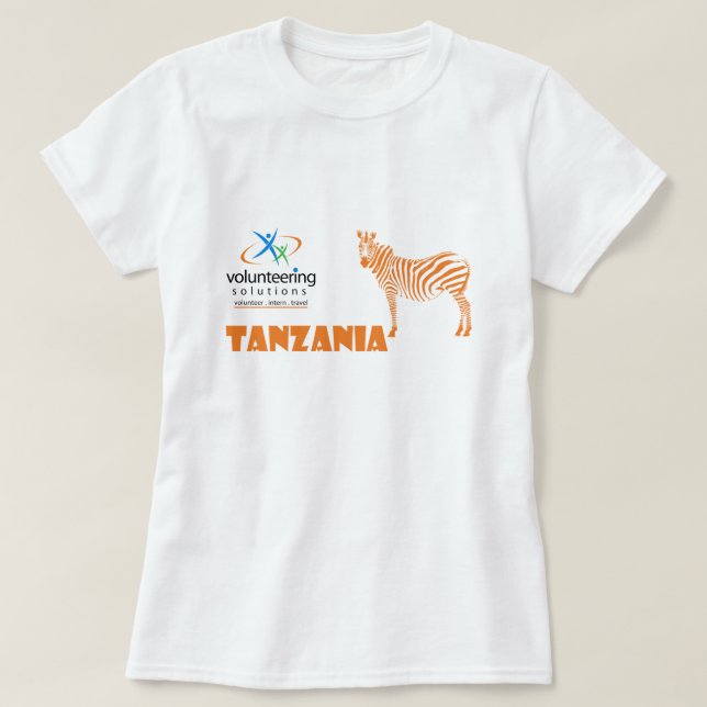 T-shirt de la Tanzanie - offrir des solutions (Design devant)