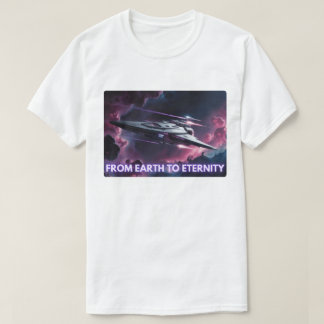 T-shirt De la Terre à l'éternité Odyssée spatiale