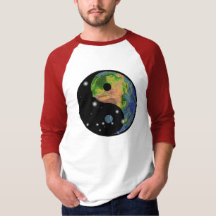 T-shirt de la terre de Yin Yang