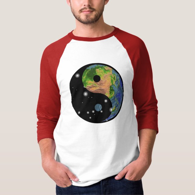 T-shirt de la terre de Yin Yang (Devant)