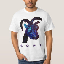 T-shirt de la tête de chèvre
