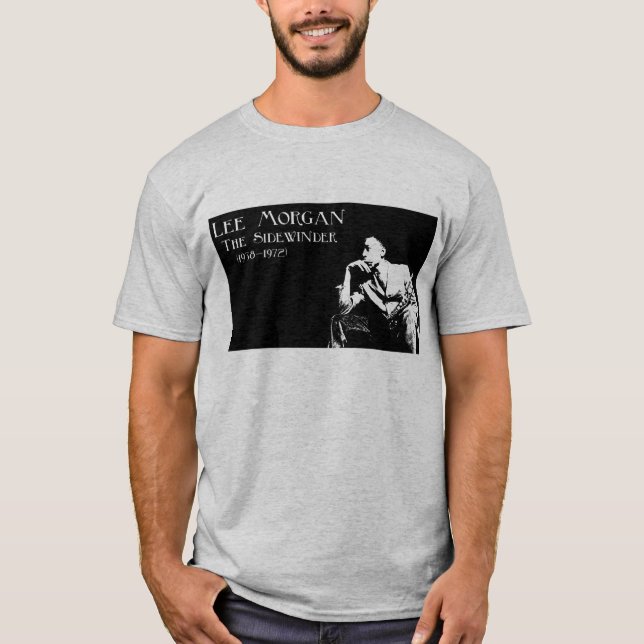 T-shirt de la trompette de jazz Lee Morgan (Devant)