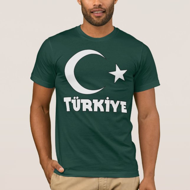 T-shirt de la Turquie (Devant)