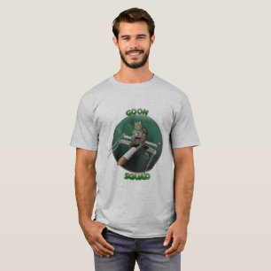 T-shirt de la vague 2 de peloton de crétin
