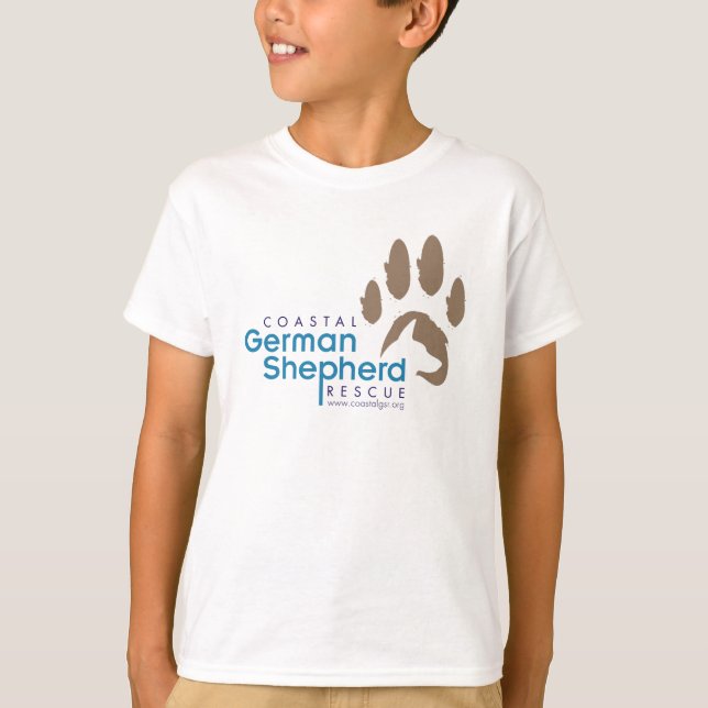 T-shirt de la valeur de l'enfant - GSR côtier (Devant)