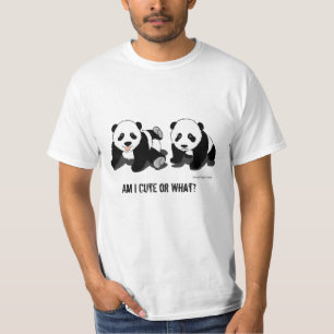 T-shirt de la valeur des hommes d'ours panda