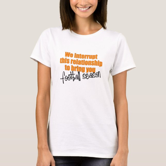 T-shirt de la veuve de football (Devant)