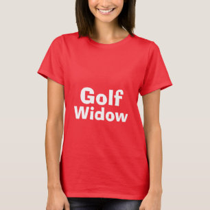 t-shirt de la veuve de golf