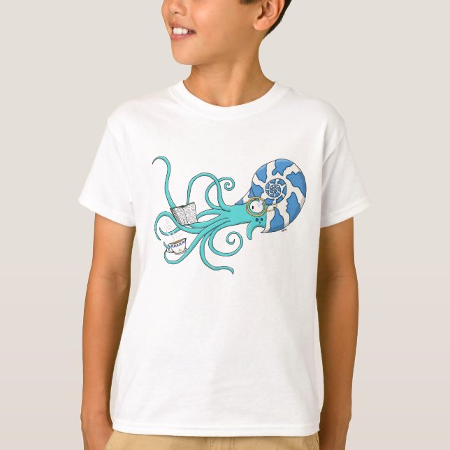 T-shirt de la vie d'ammonite - un bon nombre de (Devant)