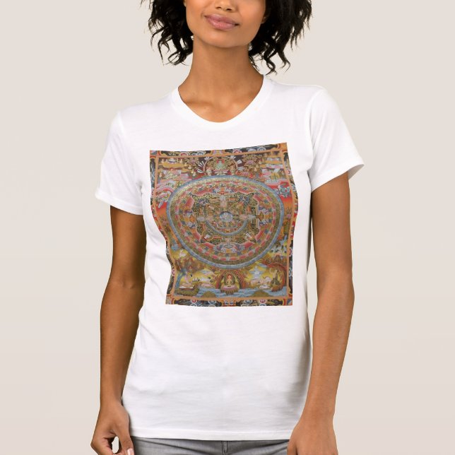 T-shirt de la vie de Bouddha (Devant)