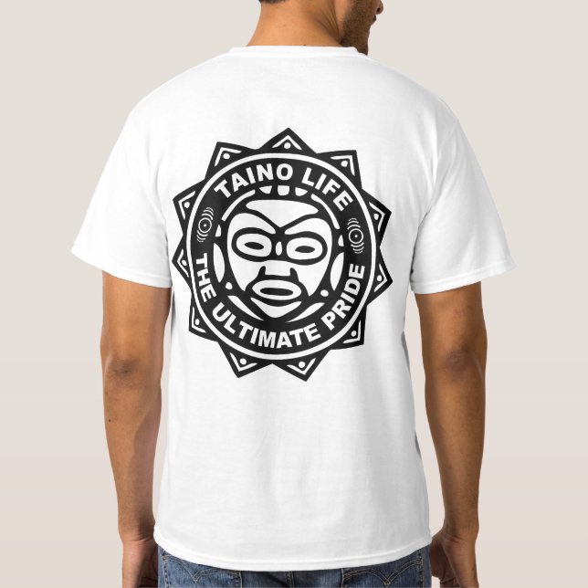 T-shirt de la vie de Taino (Dos)