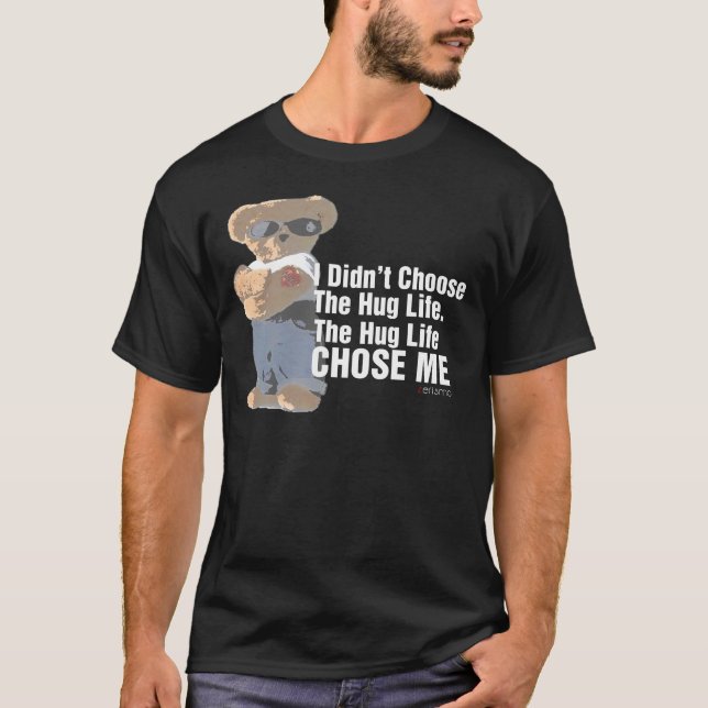 T-shirt de la vie d'étreinte (Devant)