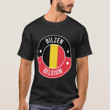 T-shirt de la ville de Bilzen, Belgique