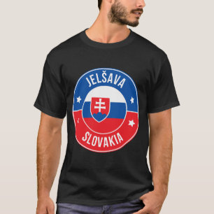 T-shirt de la ville de Jelsava, Slovaquie