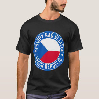 T-shirt de la ville de Kralupy Nad Vltavou, Républ