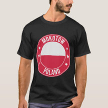 T-shirt de la ville de Mokotow, Pologne