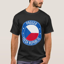 T-shirt de la ville de Prosek, République tchèque