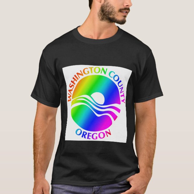 T-shirt de la Washington County Pride - Choisissez (Devant)