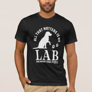T-shirt de labrador retriever
