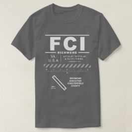 T-shirt de l'aéroport exécutif de Richmond