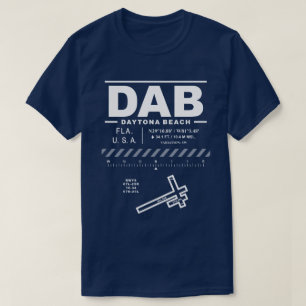 T-shirt de l'aéroport international de Daytona Bea