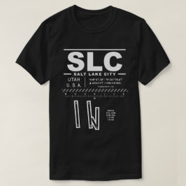 T-Shirt de l'aéroport international de Salt Lake C