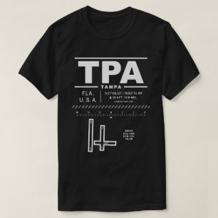 T-shirt de l'aéroport international de Tampa