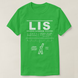 T-Shirt de l'aéroport Portela de Lisbonne