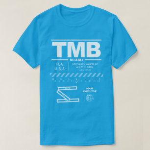 T-Shirt de l'aéroport TMB Executive de Miami