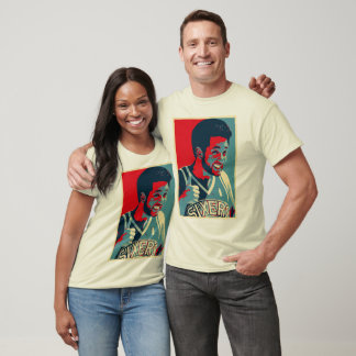 T-shirt de l'affiche de Justin Obama