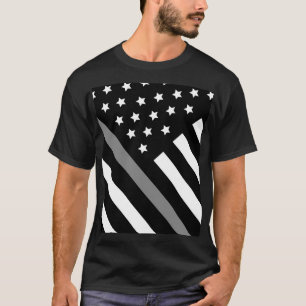T-shirt de l'agent de correction noir gris