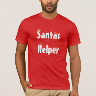 T-shirt de l'aide de Santas