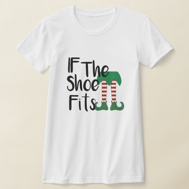 T-shirt de l'aide père Noël - Festive Elf Christma (Poser)