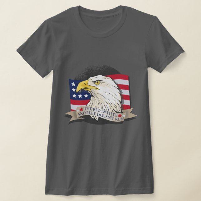 T-shirt de l'aigle patriote américain (Poser)