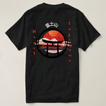 T-shirt de l'amant voyageur du Mont Fujiyama