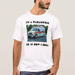 T-shirt de l'ambulance de l'infirmier