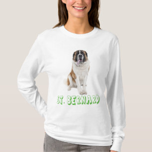 T-shirt de l'amour Saint Bernard Puppy Dog
