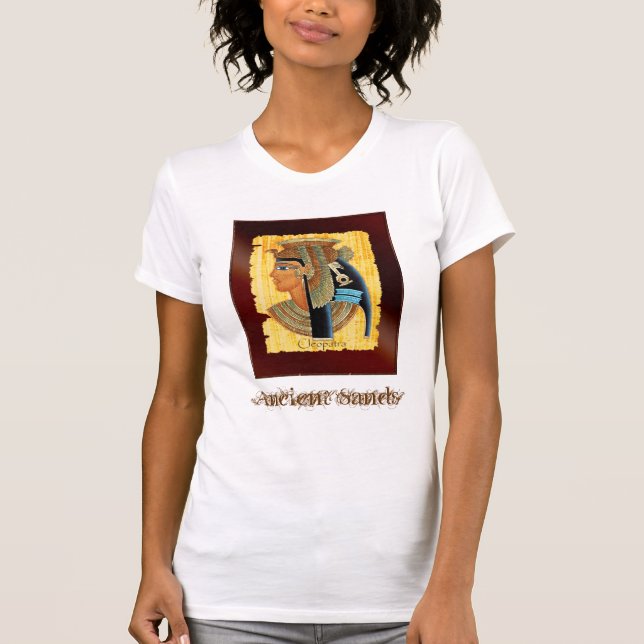 T-shirt de l'ancienne reine égyptienne Cleopatra (Devant)