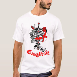 T-SHIRT DE L'ANGLETERRE ST GEORGE