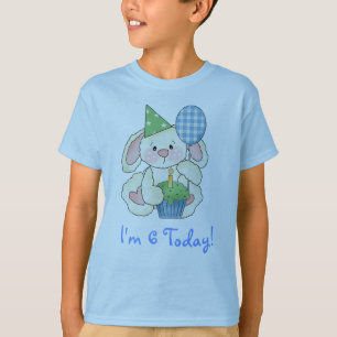 T-shirt de lapin d'anniversaire