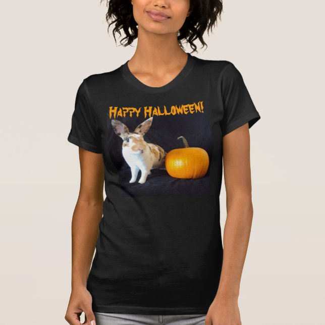 T-shirt de lapin de Halloween (Devant)