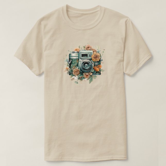 T-shirt de l'appareil photo (Design devant)